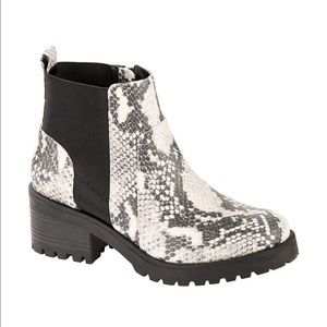 Chelsea Snakeskin Boots